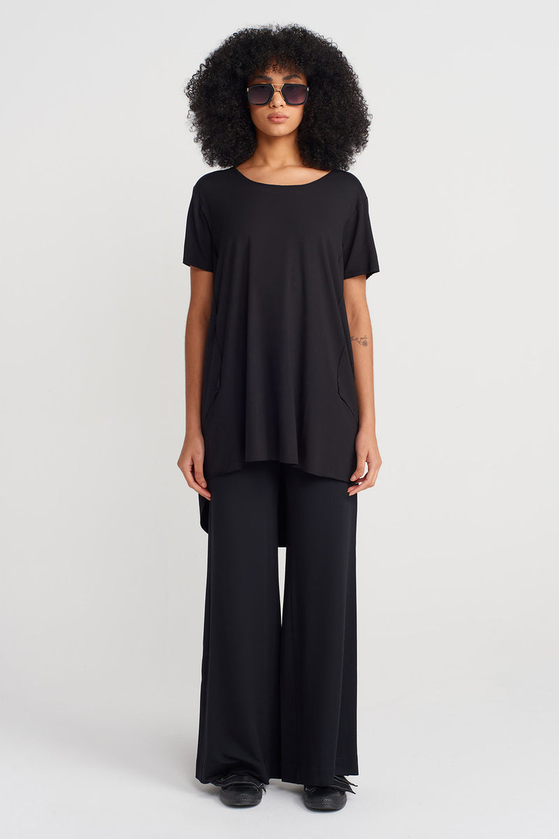 NU Short-Sleeve Jersey T-Shirt Black