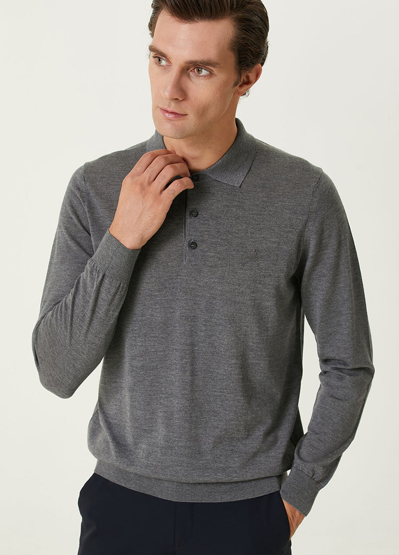 Beymen Club Men Wool Sweater Melange