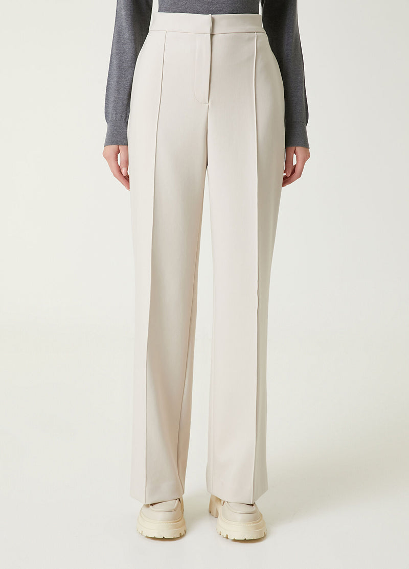 Beymen Club Ribbed Pants Ecru