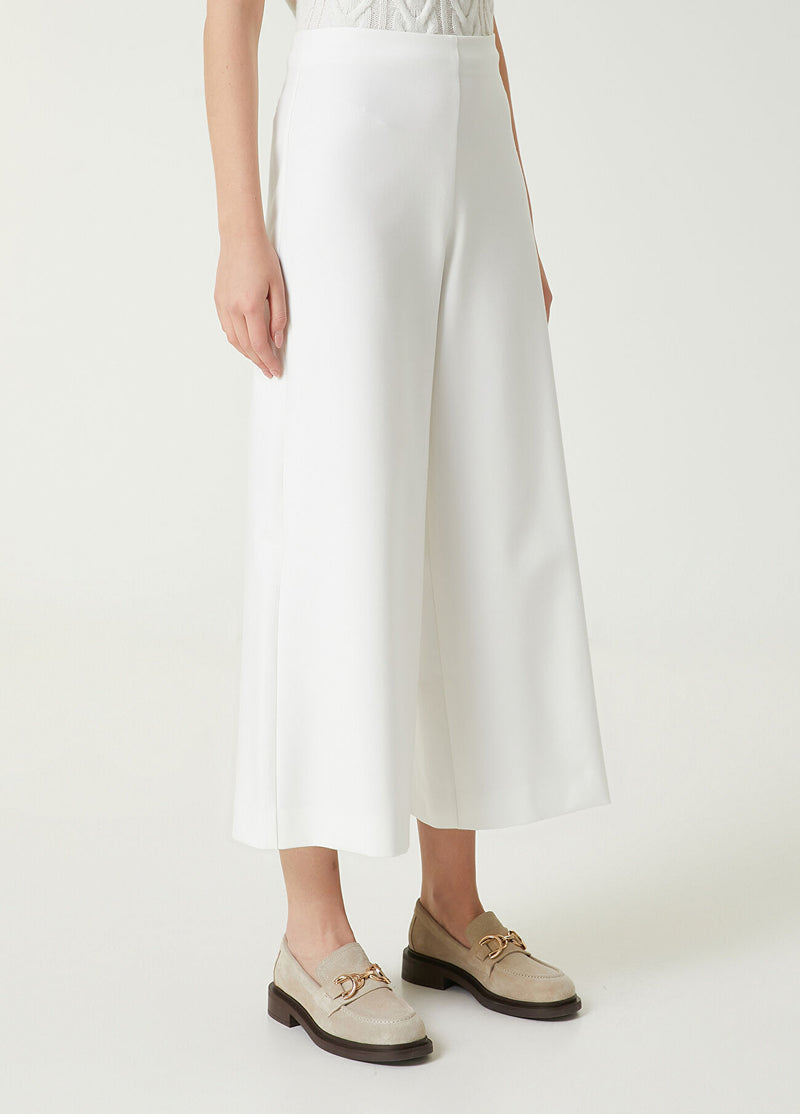 Beymen Club Wide-Leg Trousers Off White