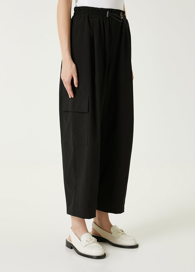 Beymen Club Drawstring Detail Cargo Trousers Black