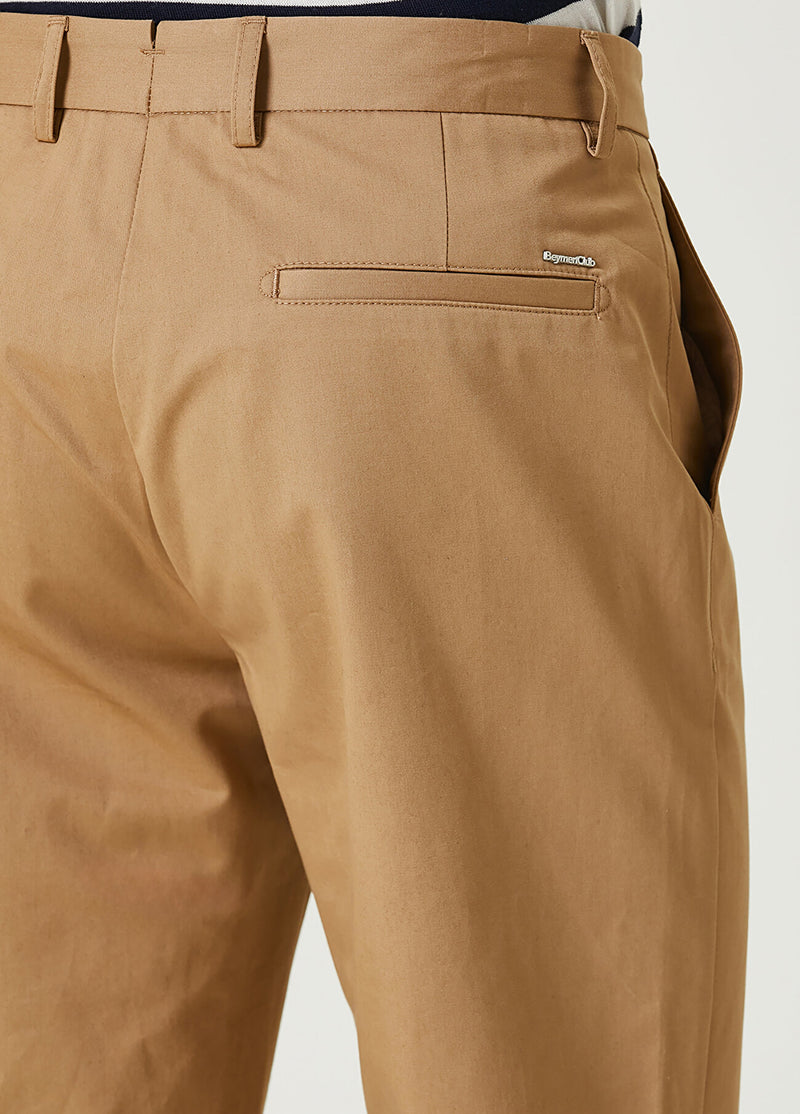 Beymen Club Straight Fit Trousers Camel