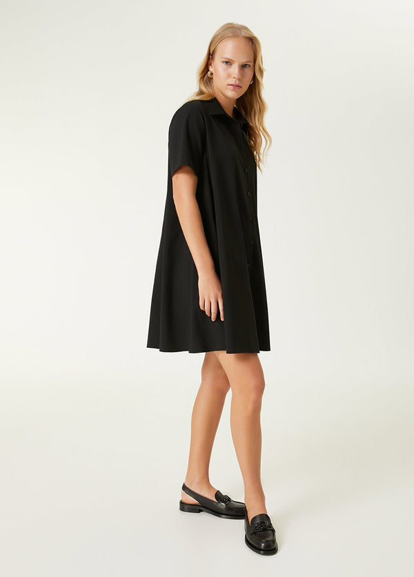 Beymen Club Mini Shirt Dress Black