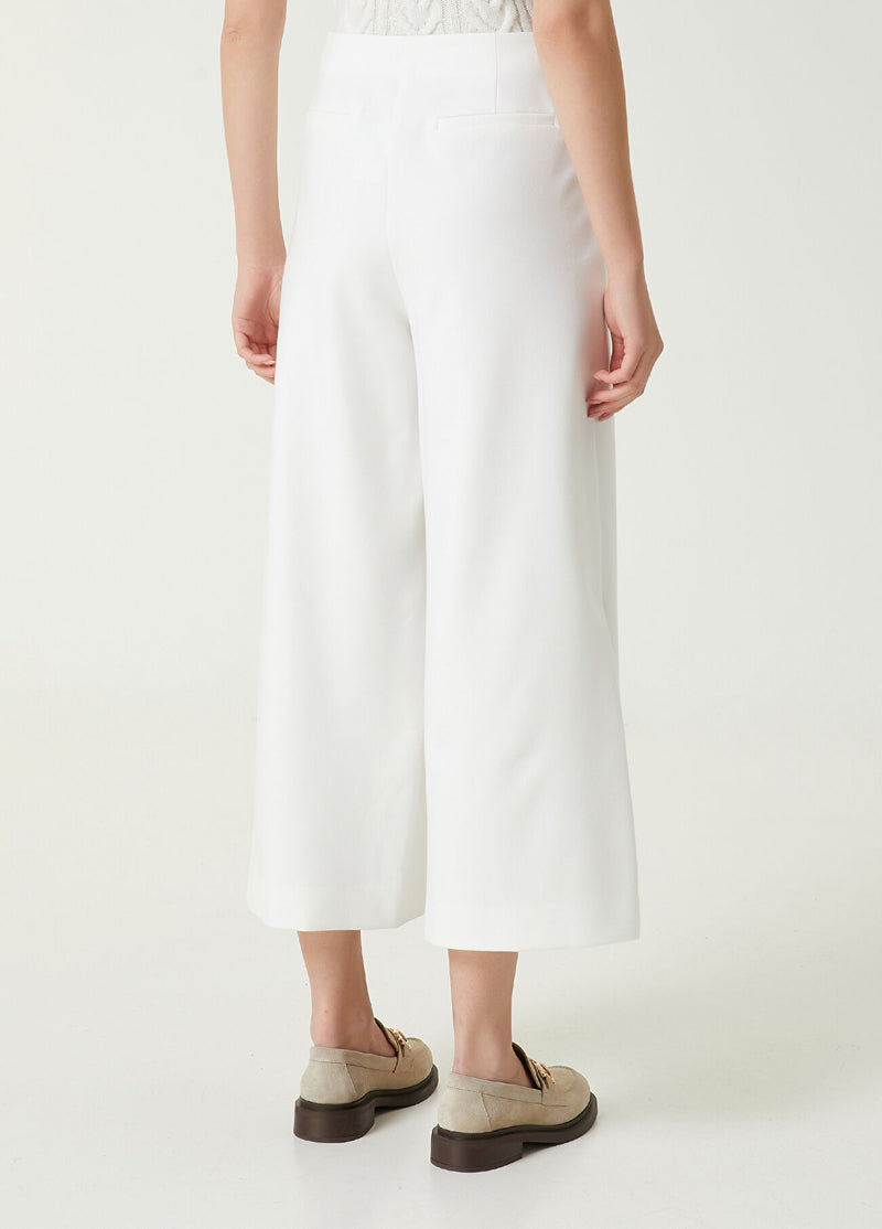 Beymen Club Wide-Leg Trousers Off White