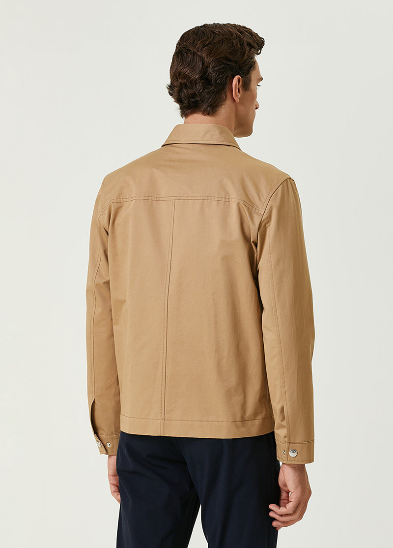 Beymen Club Men Snap Closure Jacket Camel