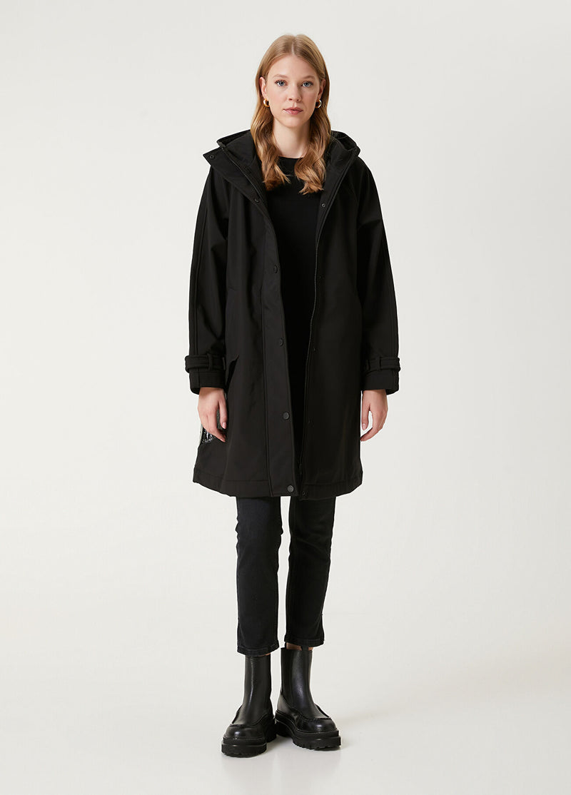 Beymen Club Hooded Coat Black