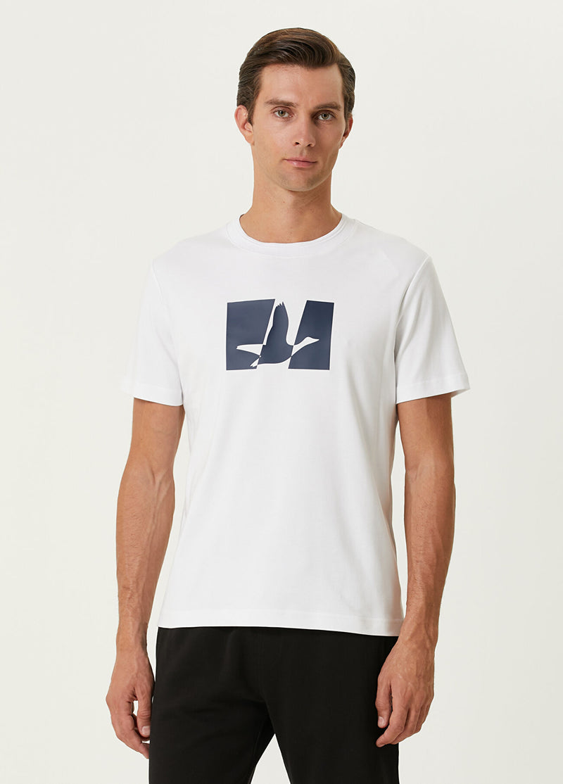 Beymen Club Men Logo T-Shirt Off White