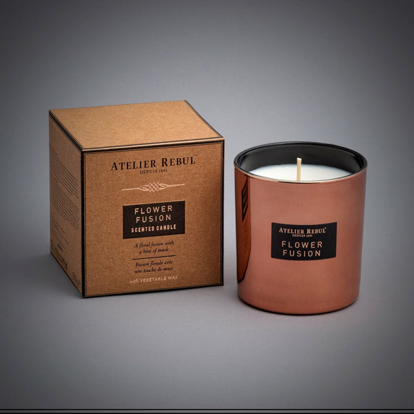 ATELIER REBUL FLOWER FUSION SCENTED CANDLE 210GR