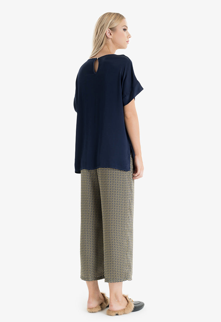 Choice Solid-Toned Top Navy