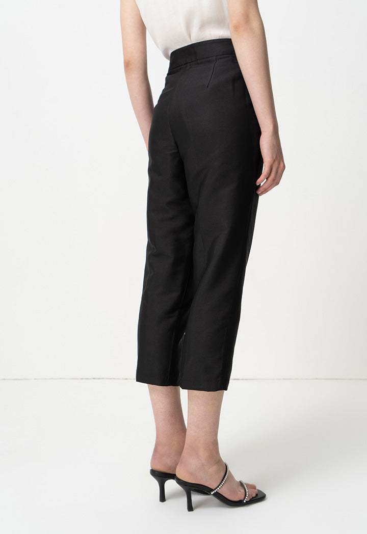Choice Long Solid Formal Trouser Black