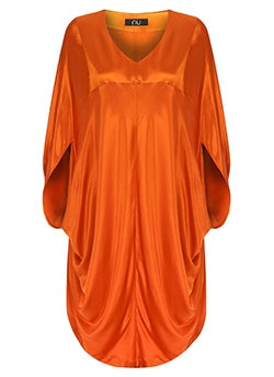 Nu Military Wide Sleeve Short Dress 303 Mandarin