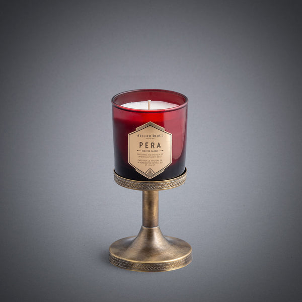 ATELIER REBUL SMALL CANDLE HOLDER BRONZE