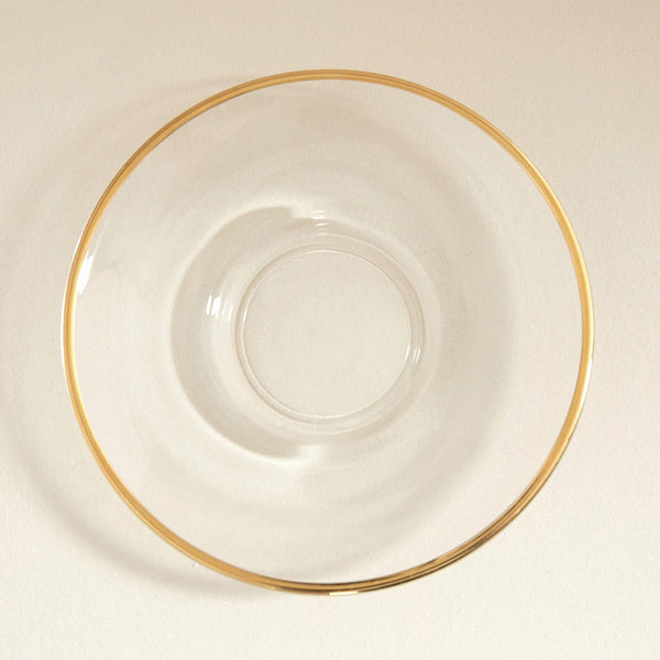 Chakra Gold Tea Plate Standard