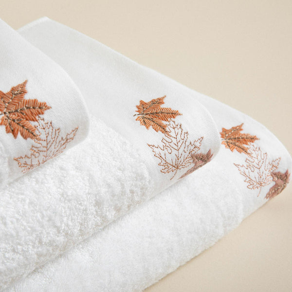 Chakra Livia Towel 50X90 cm White
