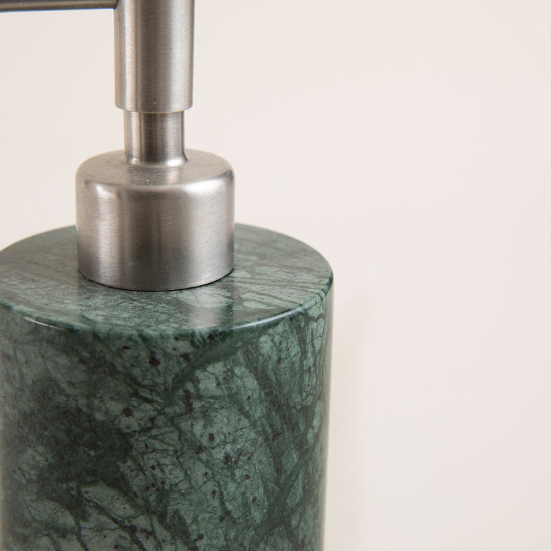Chakra Marto Soap Dispenser 7X7X19.3Cm Dark Green