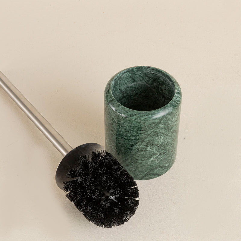 Chakra Marto Toilet Brush Holder 9.5X9.5X37Cm Dark Green