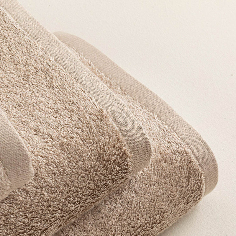 Chakra Solid Hand Towel 33X33Cm Beige