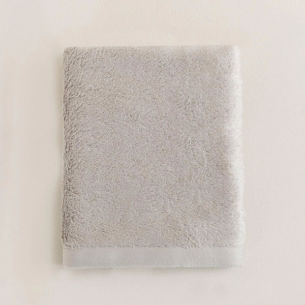 Chakra Solid Bath Towel 85X150Cm Light Grey