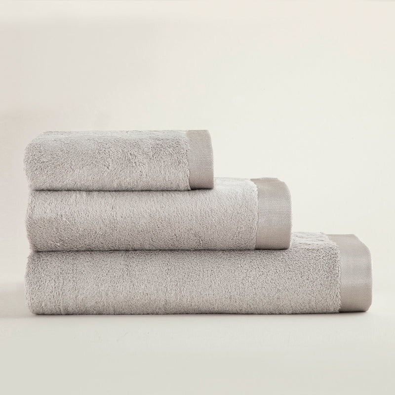 Chakra Floss Hand Towel 30X50Cm Light Grey
