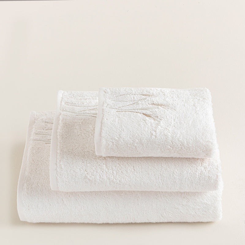Chakra Andy Bath Towel 85X150Cm Ecru