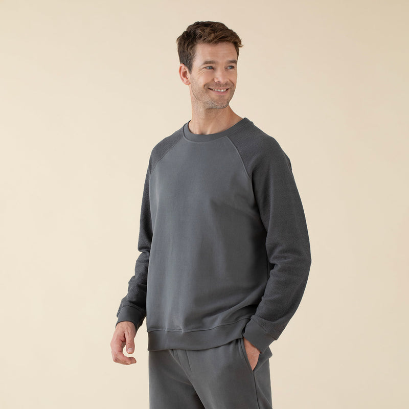 Chakra Naphte Man Sweatshirt Anthracite