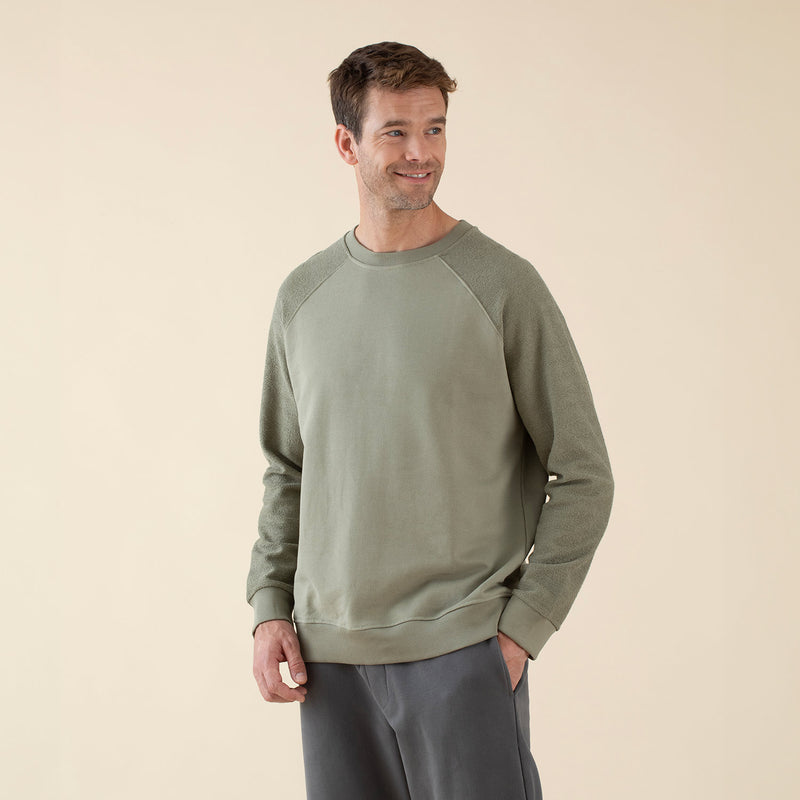 Chakra Naphte Man Sweatshirt Green