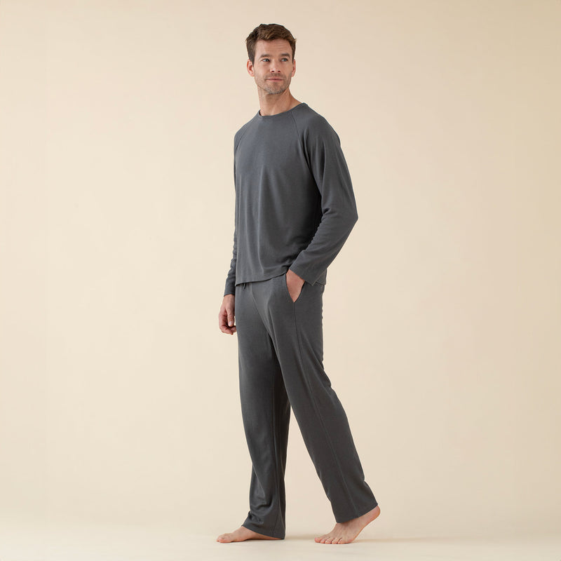 Chakra Pompelmo Man Pyjama Set Anthracite