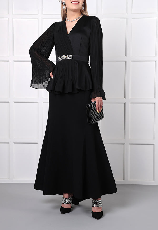 Choice Mermaid Fitted Skirt Black - Wardrobe Fashion
