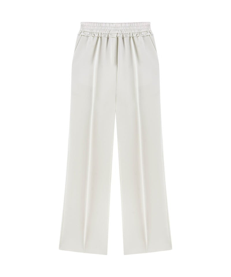 Ipekyol Elastic Waist Trousers With Satin Details Oil