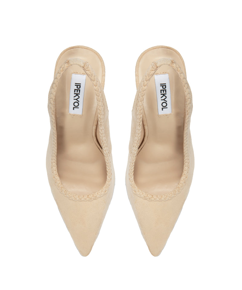 Ipekyol Braided Detail Strappy Heels Off White