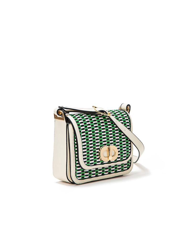 Ipekyol Mesh Bag With Metal Buckle Green