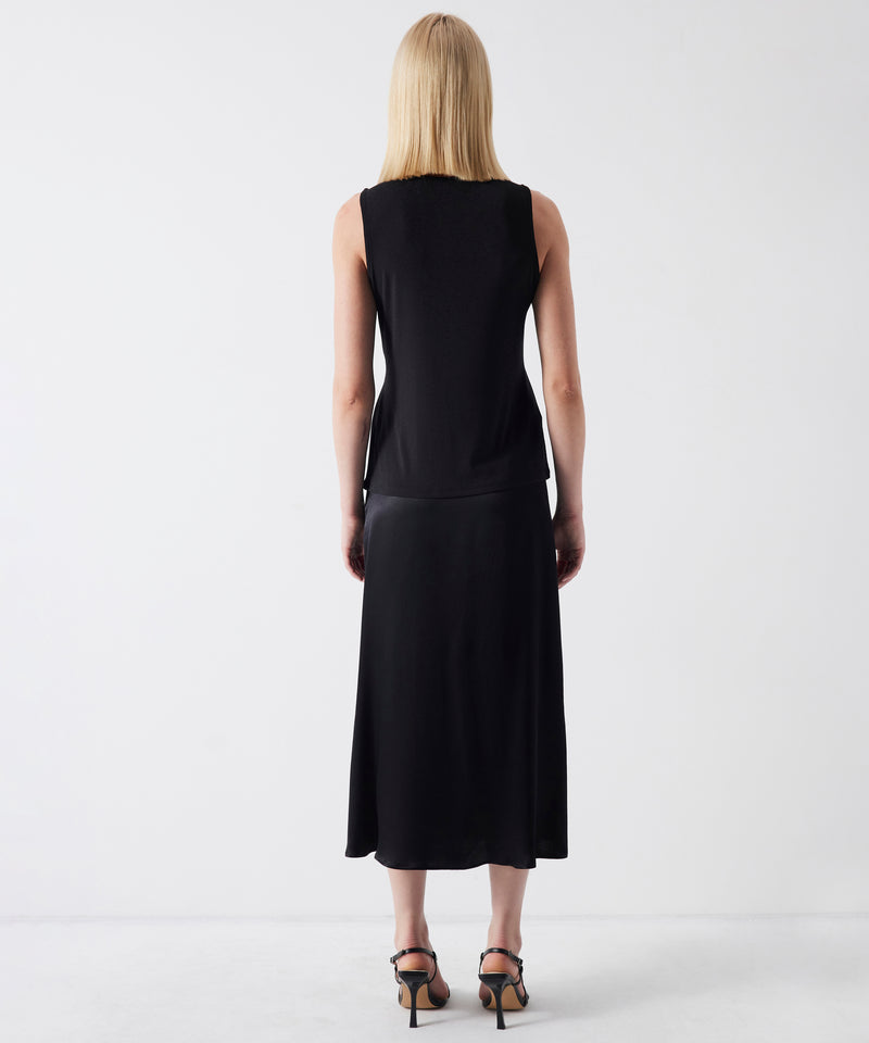 Ipekyol Twisted Detail Fashion Top Black