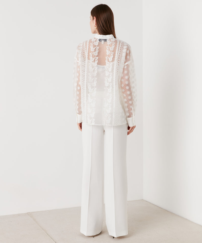 Ipekyol All Over Laced Shirt Off White