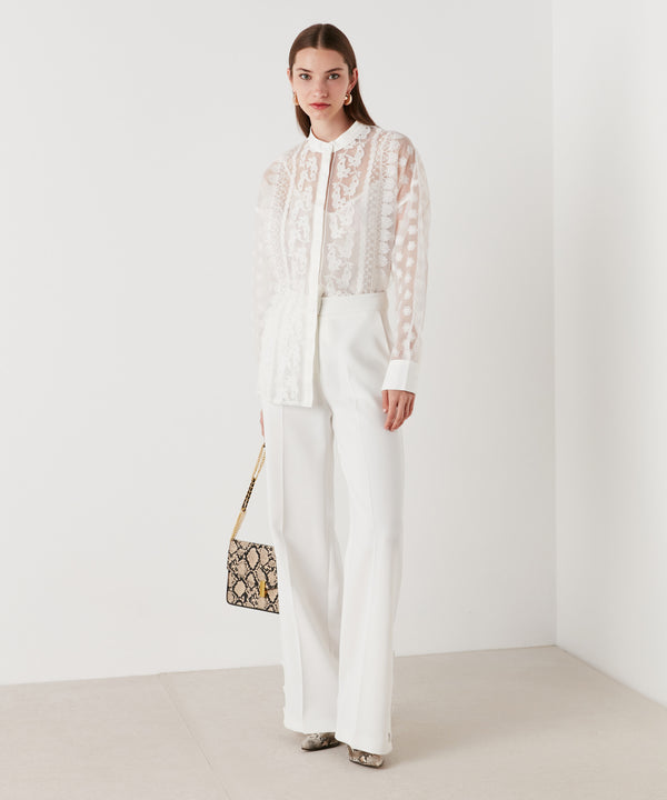 Ipekyol All Over Laced Shirt Off White