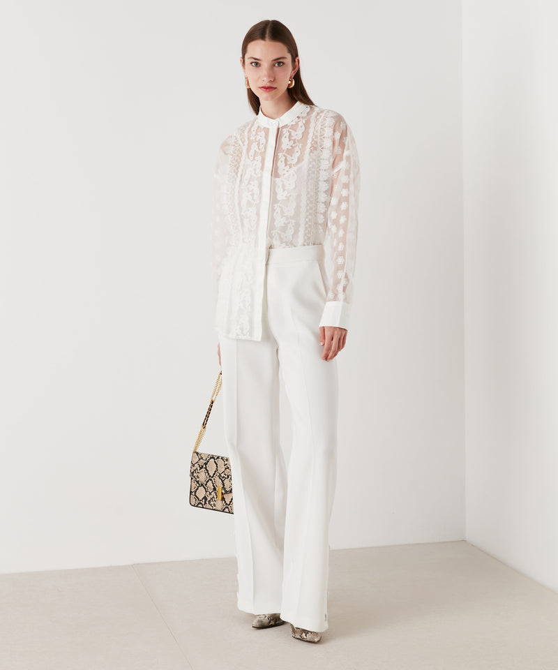 Ipekyol All Over Laced Shirt Off White