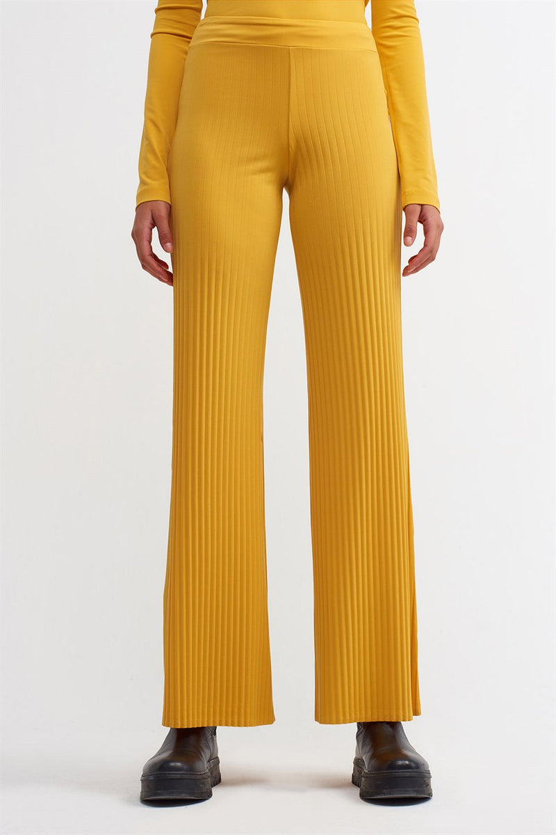 Nu Knit Ribbed Detail Trouser Papia