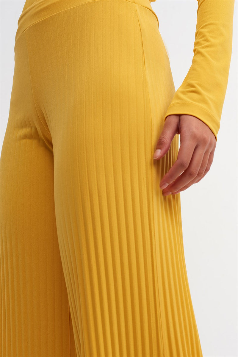 Nu Knit Ribbed Detail Trouser Papia