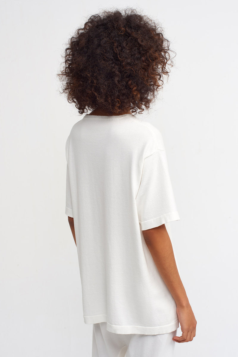 Nu Relaxed Fit T-Shirt Off White
