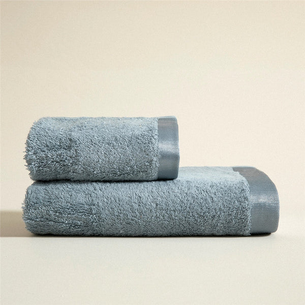 Chakra Bamboo Floss Hand Towel 30X50Cm Aqua
