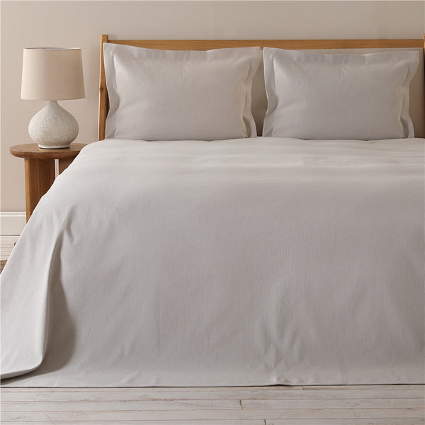 Chakra Freda Bed Cover Set Kng 280X250Cm Warm Grey