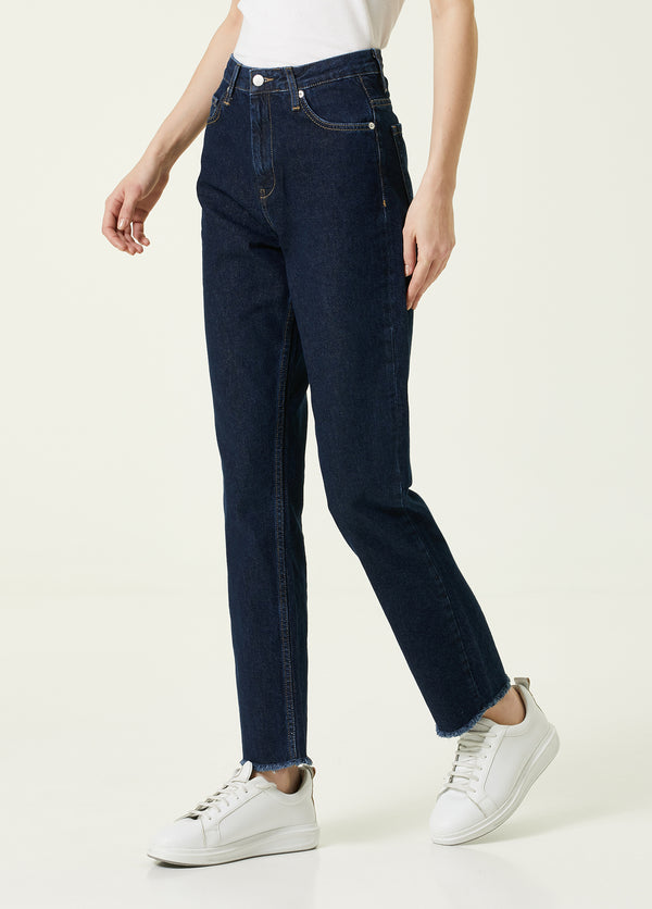 Beymen Collection Piping Detail Trouser Blue