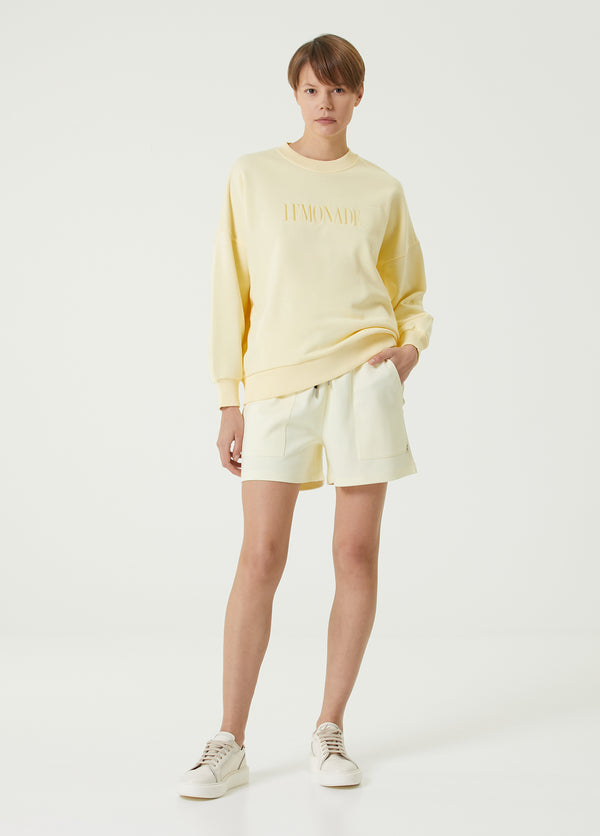 Beymen Club Mini Jersey Shorts Yellow