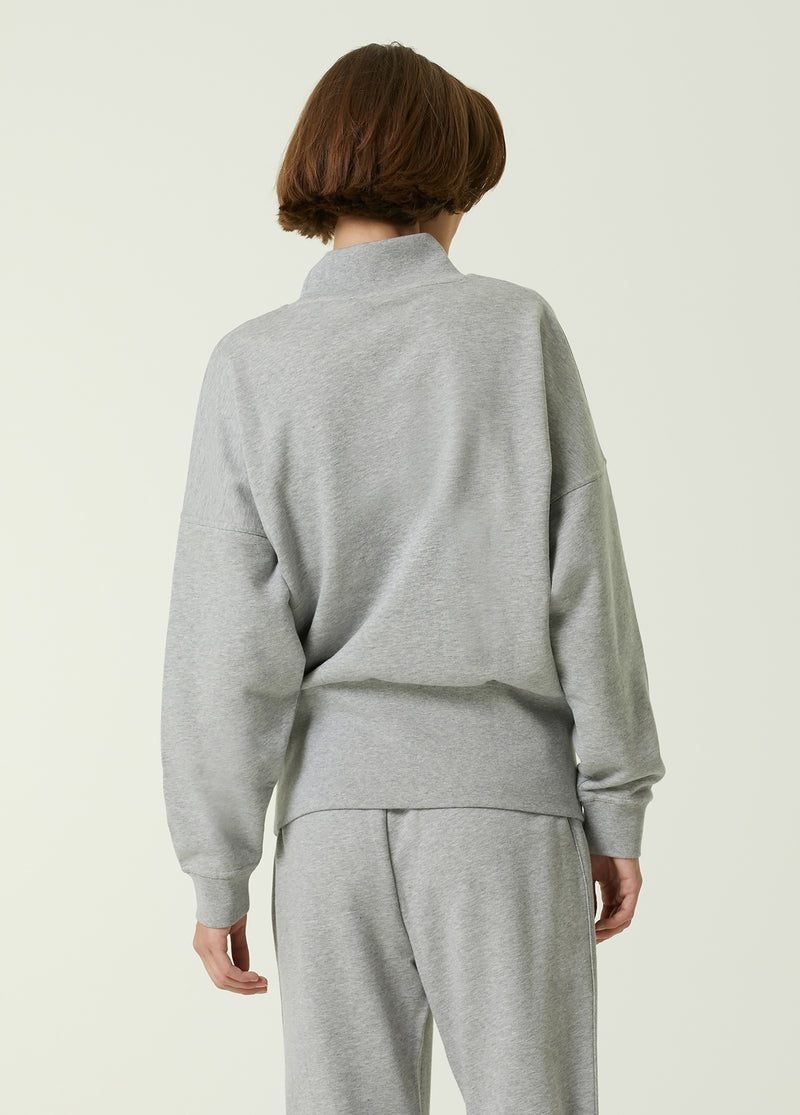 Beymen Collection Stand Up Sweatshirt Grey
